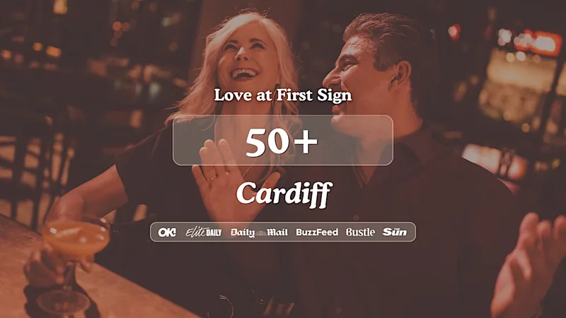 Cardiff Singles Night, 50+ | Slug & Lettuce | Love at First Sign