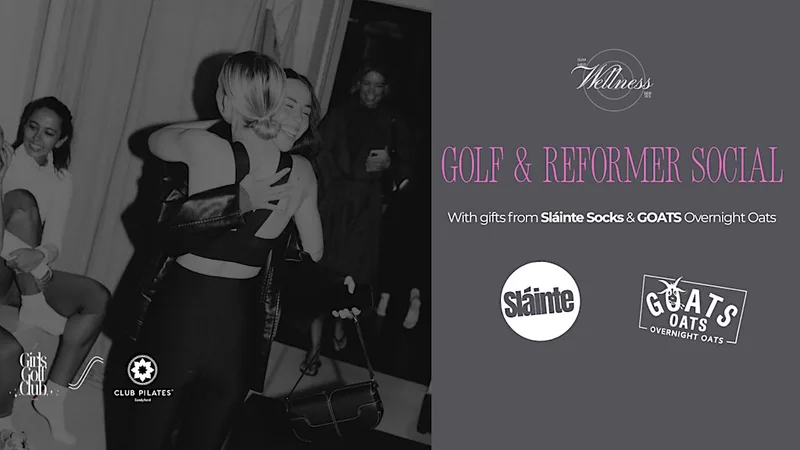 Golf and Reformer Social | Gifts from Sláinte Socks and GOATS