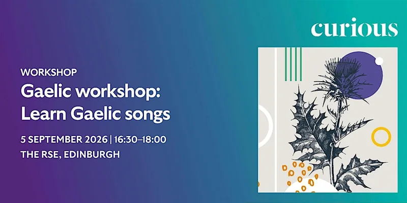 Gaelic workshop: Learn Gaelic songs | Workshop