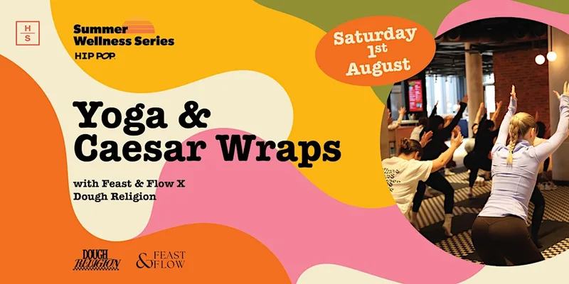 Summer Wellness Series: Garden Yoga and Caesar Wraps