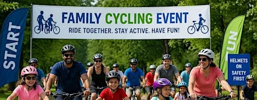 Family Cycling Summer- Tour de Blackpool Segregated and low traffic routes
