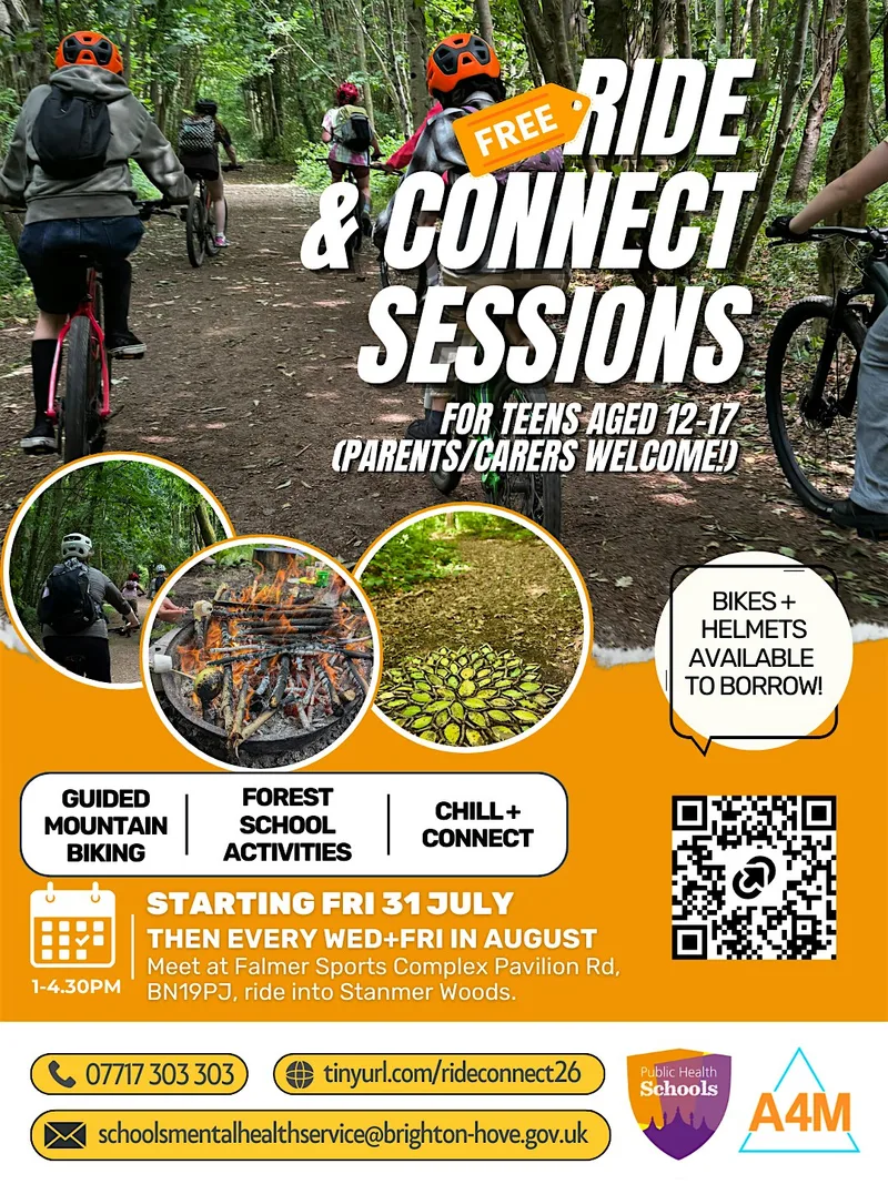 Active4Mood + Mountain Biking + Forest School