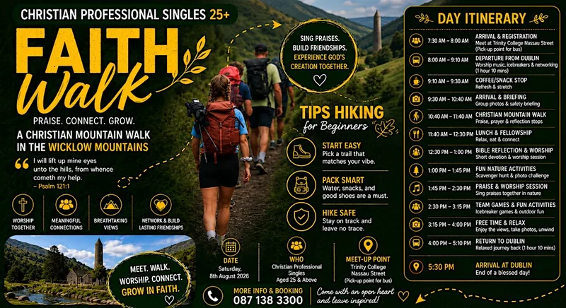 Christian Professional Singles Faith Walk (25+)