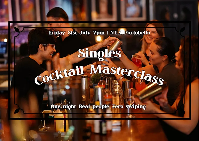 ***Ladies Sold Out*** Dublin Singles Cocktail Masterclass | Age range 30-45