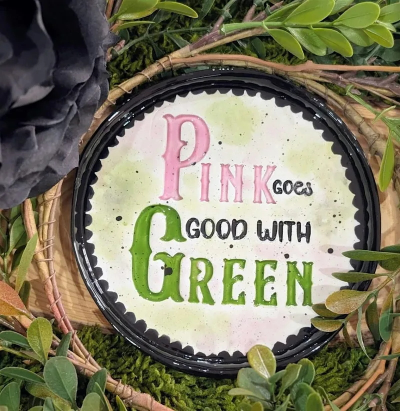 ‘Wicked ‘ themed pottery painting