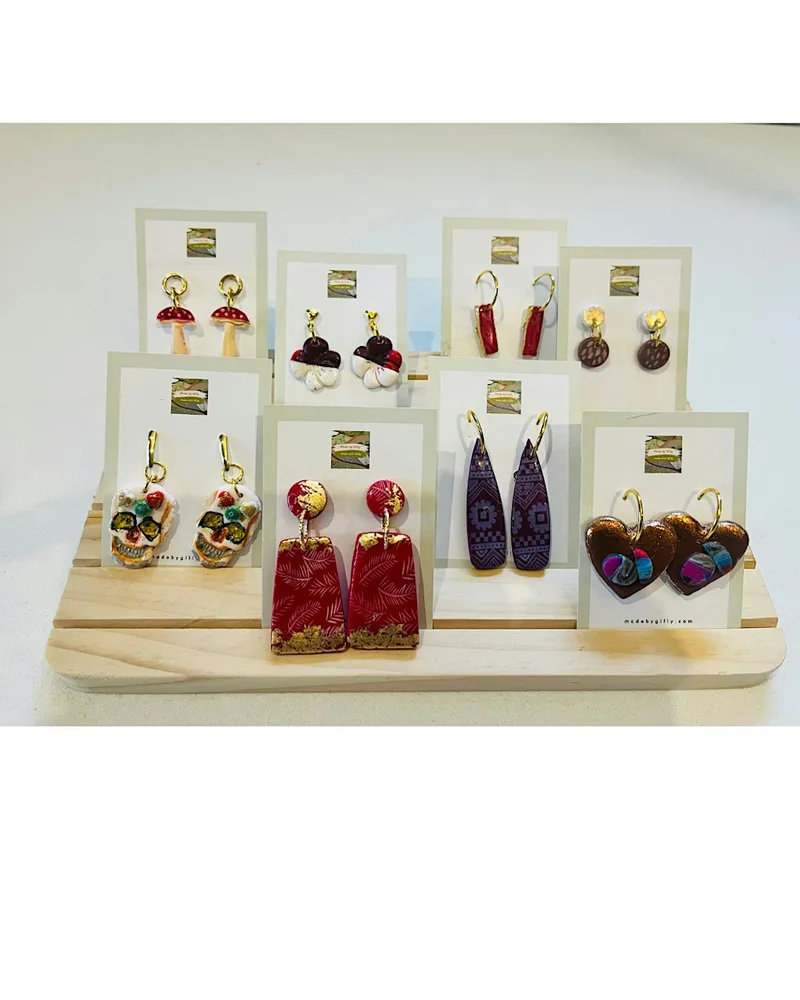 Festive polymer clay jewellery to make you sparkle!