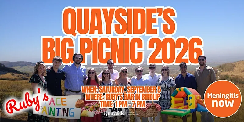 Quayside's Big Picnic For Meningitis Now.