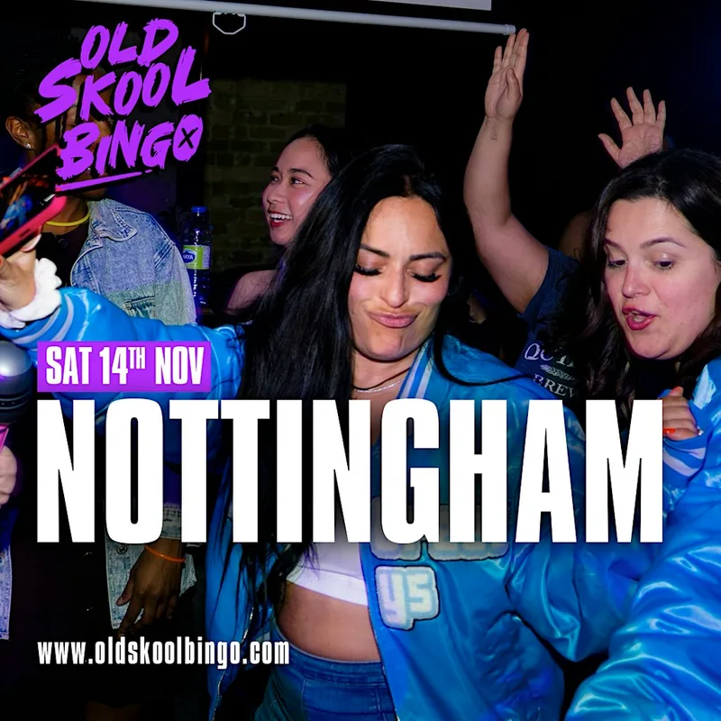 Old Skool Bingo Sat 14th Nov Nottingham