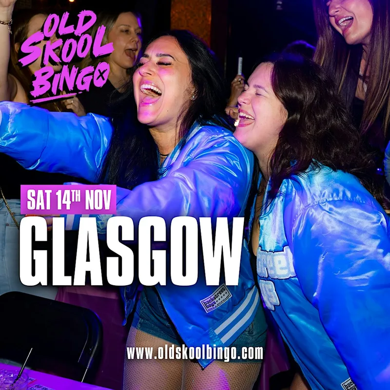 Old Skool Bingo Sat 14th Nov Glasgow
