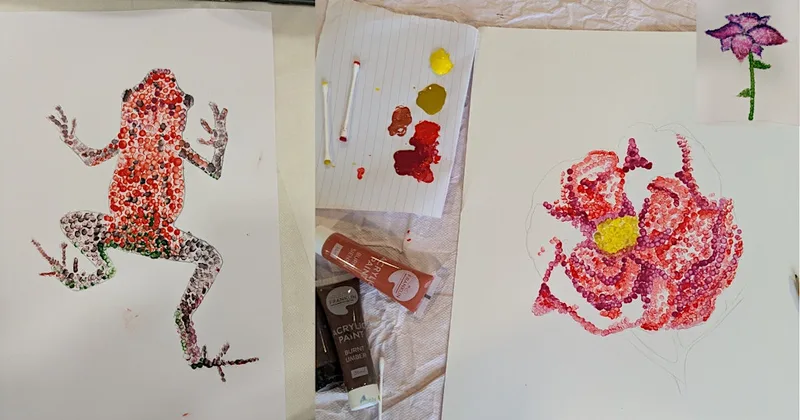 Dotty Art for Dotty People (An Intro to Pointilism)