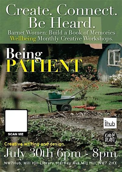 Barnet Women: A Book of Memories – Creative Workshop on 30th July 2026