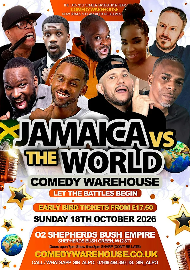 Jamaica Vs The WORLD | Comedy Warehouse