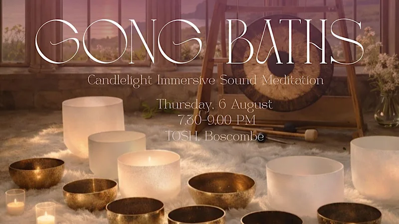 GONG BATH • Deeply relaxing • soothing • candlelit event