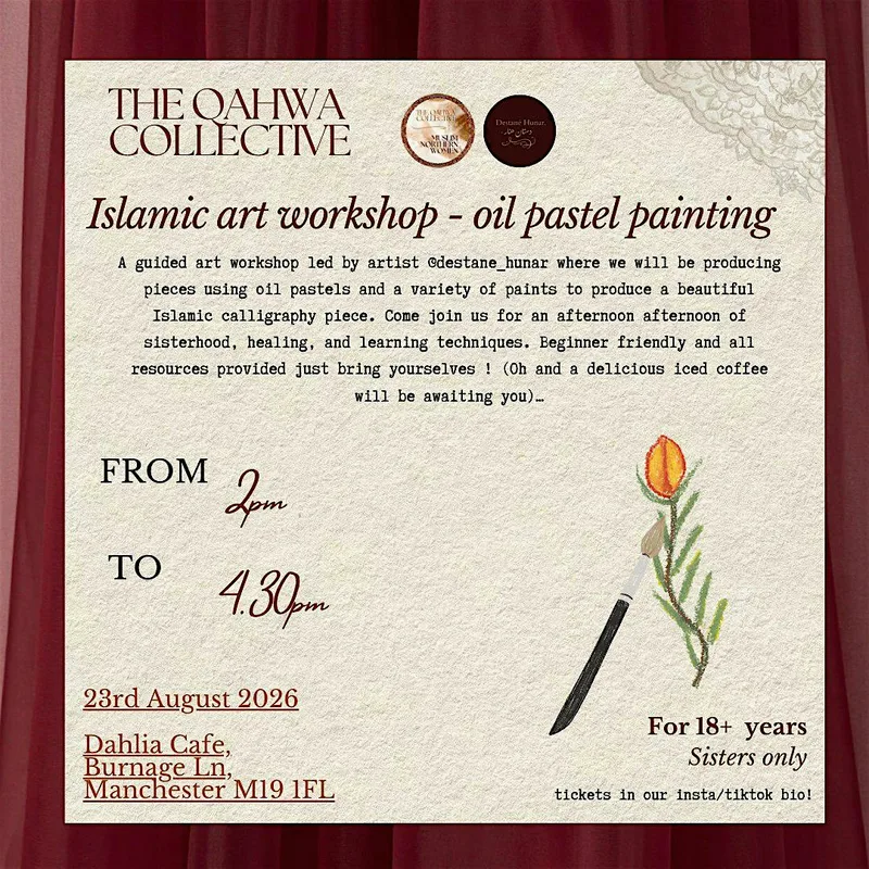 Qahwa Collective x Destane Hunar art workshop