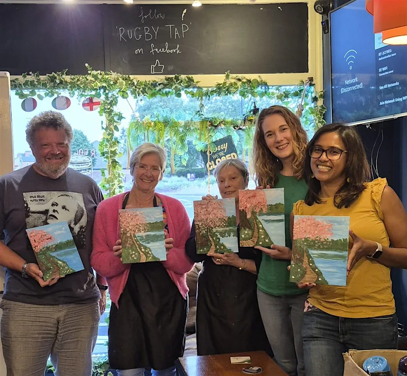 Paint & Sip night at Turtle Bay, Coventry!