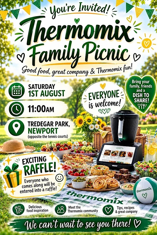 Picnic in the park with Thermomix
