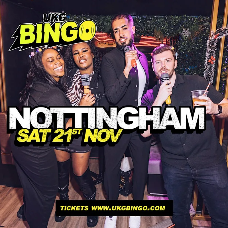 UKG Bingo Sat 21st November Nottingham