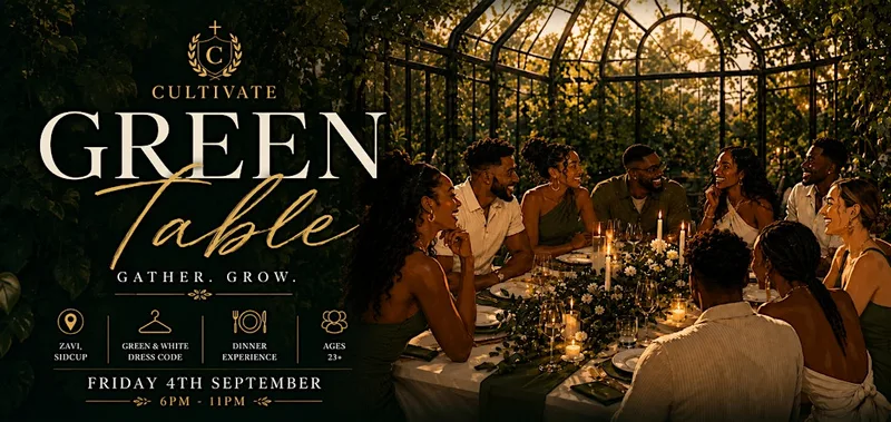 Cultivate Green Table | Hosted Christian Dinner in London