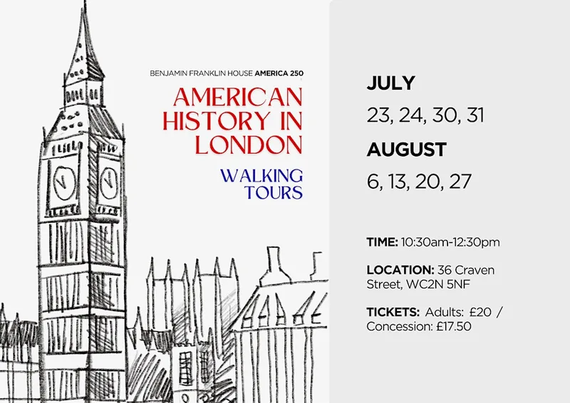 American History in London Walking Tours