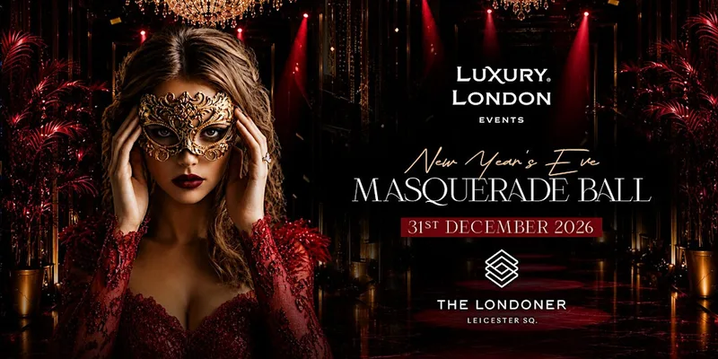New Year's Eve 2026 at The Londoner | Masquerade Ball & Party