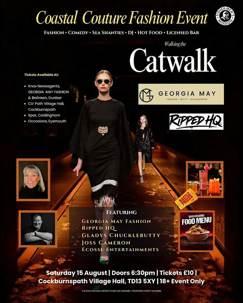 Coastal Couture Fashion Show with Comedy & Sea Shanties