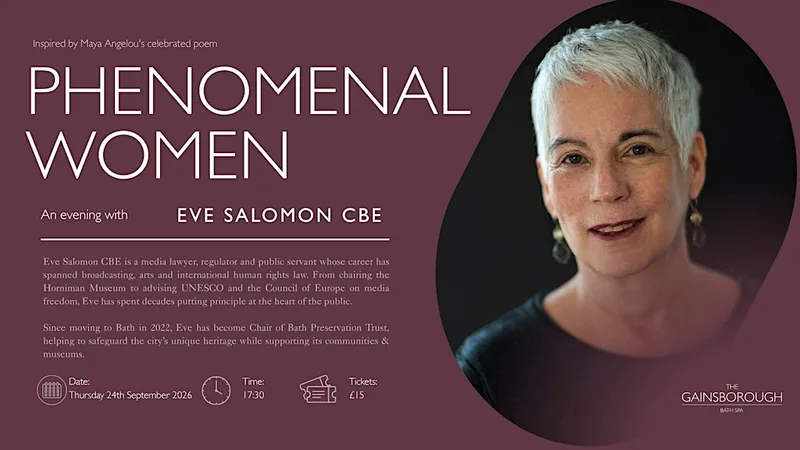 An Evening with Eve Salomon CBE