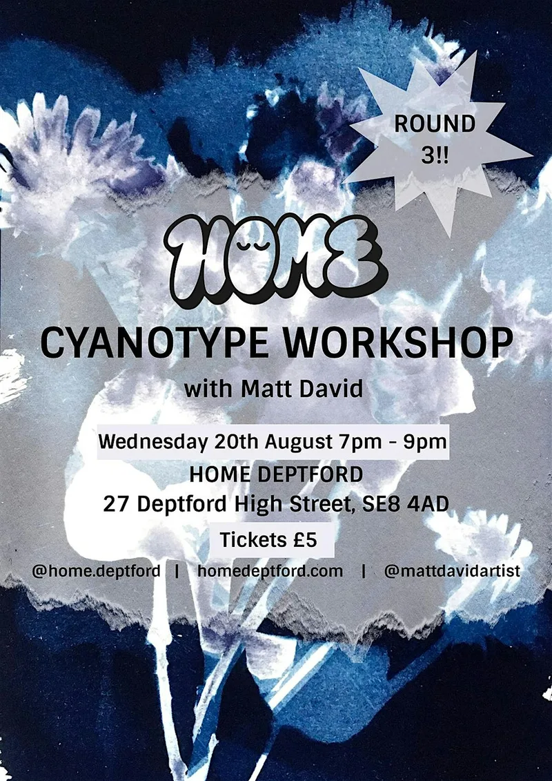 Cyanotype Workshop with Matt David