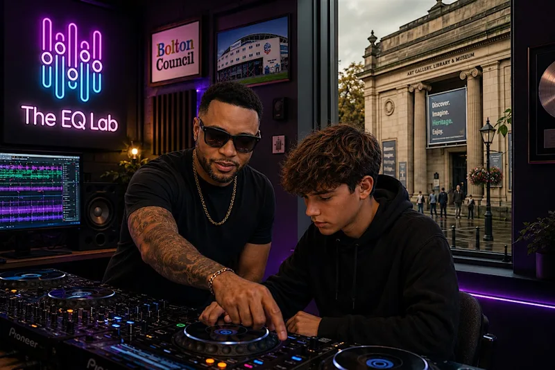 DJ Taster Sessions with the EQ Lab (Farnworth Library Sessions)