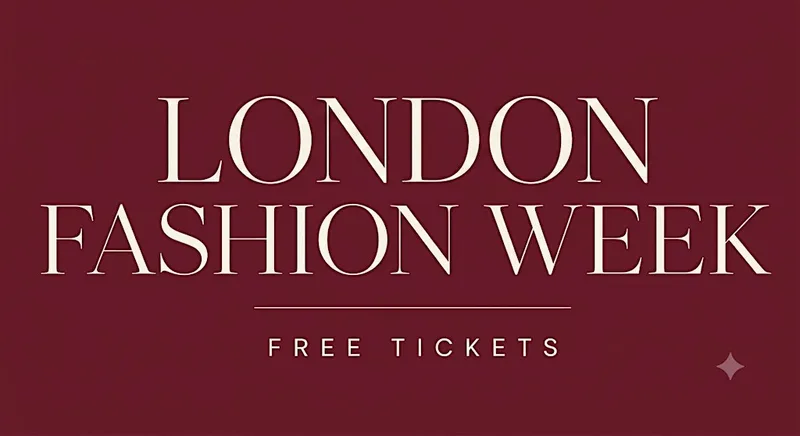 Free London Fashion Week Tickets