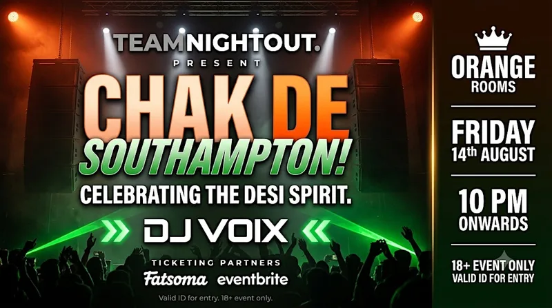 CHAK DE SOUTHAMPTON | Bollywood Night Southampton