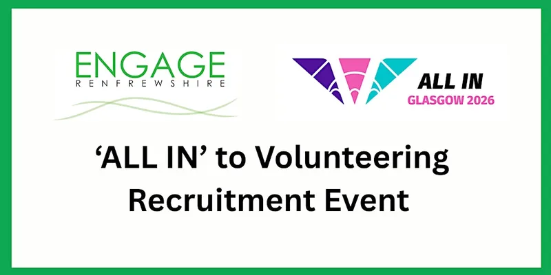 'ALL IN' to Volunteering Recruitment Event