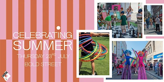 Celebrating Summer - Hula Hoop workshop on Bold Street