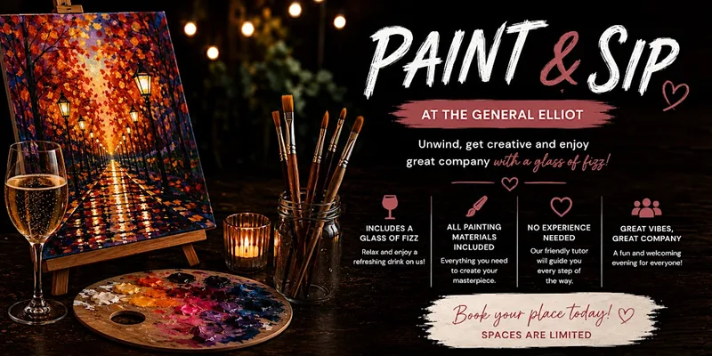 Paint & Sip with Dani at The General Elliot