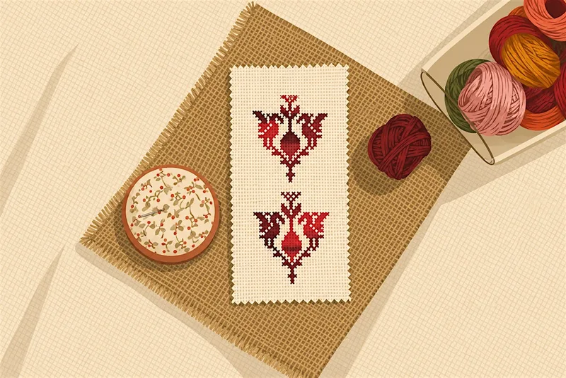 An Introduction to Reading Palestinian Tatreez: A Hands-On Workshop