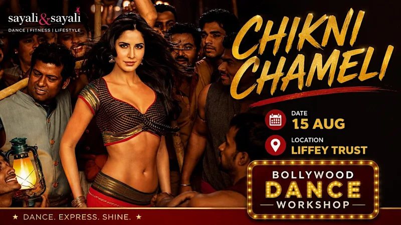 Bollywood Dance Workshop – Chikni Chameli | Beginner Friendly | Dublin