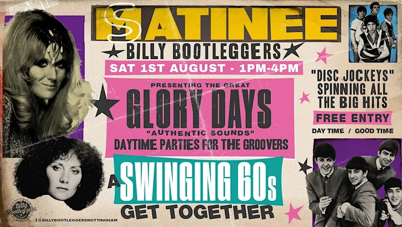 GLORY DAYS - A Swinging 60s Get Together