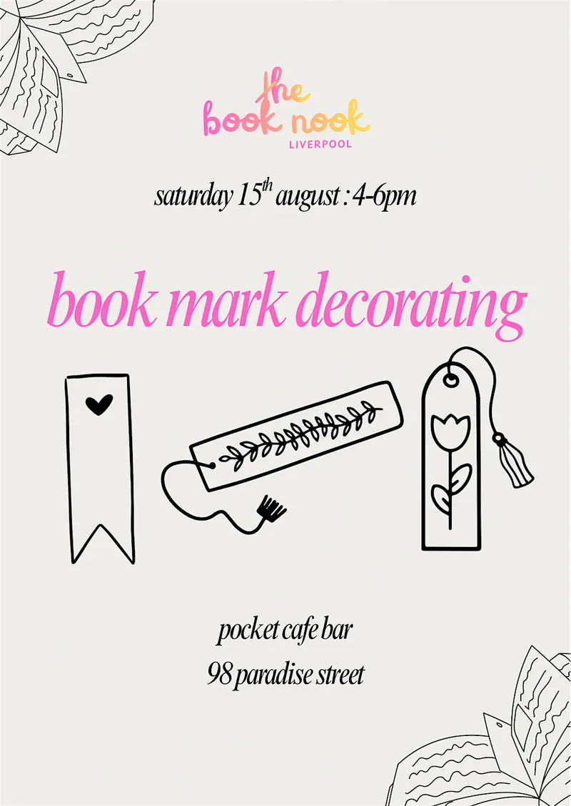 bookmark decorating!