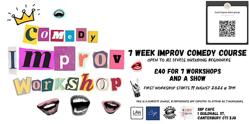 Improv Comedy course - 7 weeks & a show