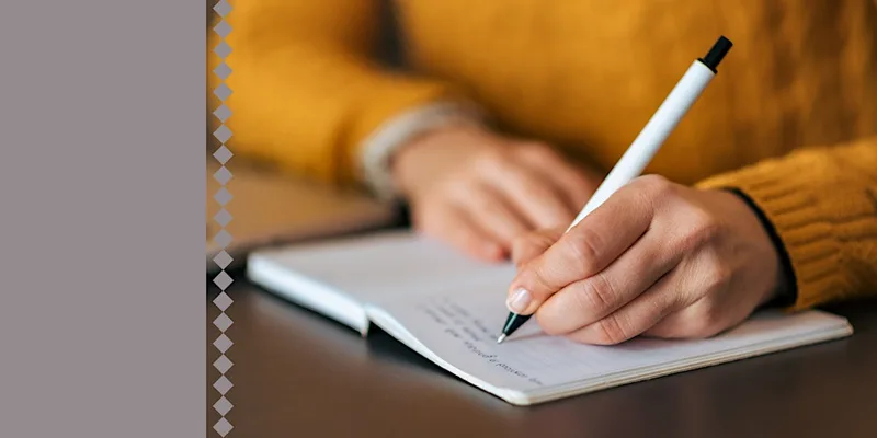 Tech detox: writing for wellbeing