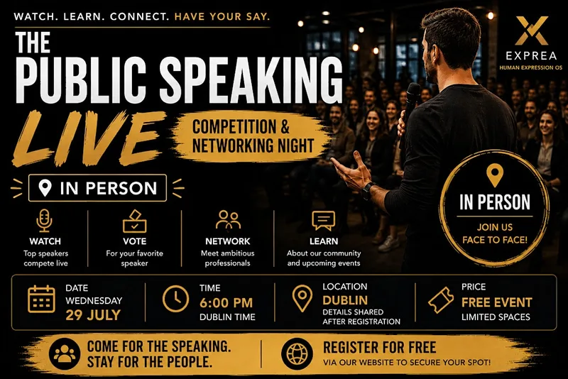 Public speaking tournament & Networking Night