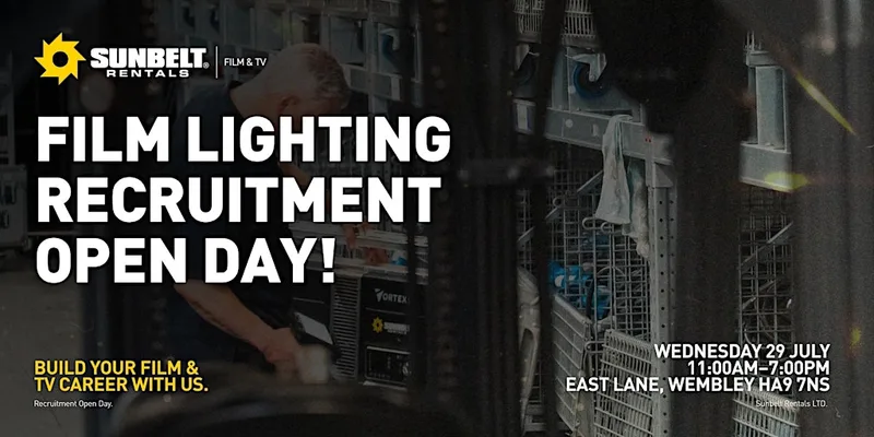 Film Lighting Recruitment Open Day – Sunbelt Rentals London