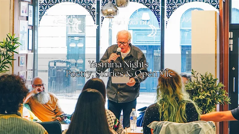 Yasmina Nights: Poetry, Stories & Open Mic