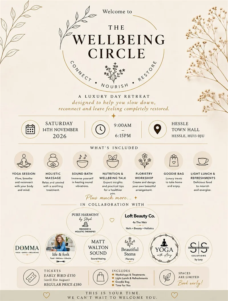 Wellbeing retreat day