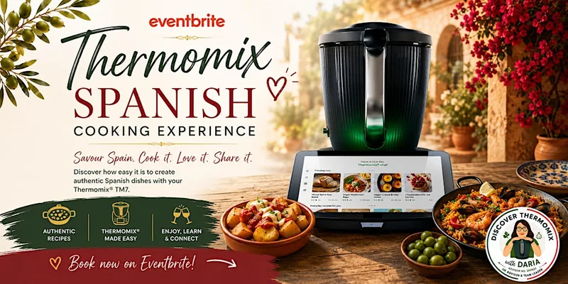 Spanish Fiesta with Thermomix® – Cook, Connect & Dine!