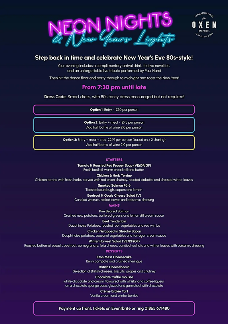 Neon Nights and New Year Lights