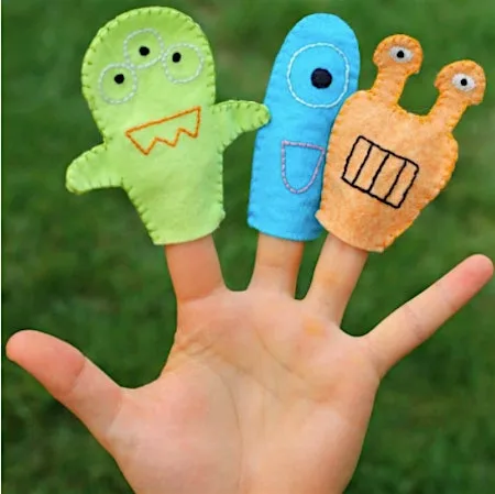 FREE Kids Monster (Puppet) Making