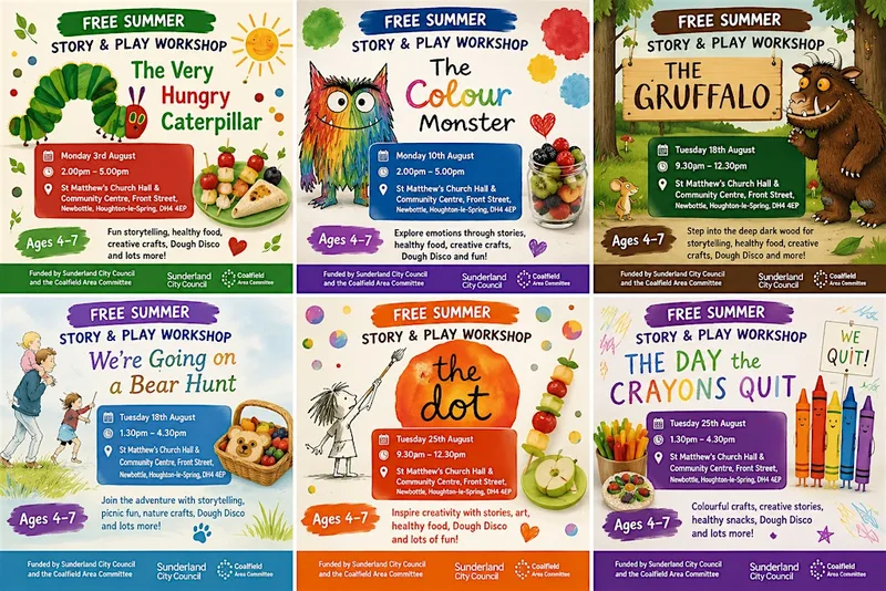 FREE Summer Story & Play Workshop - The Colour Monster