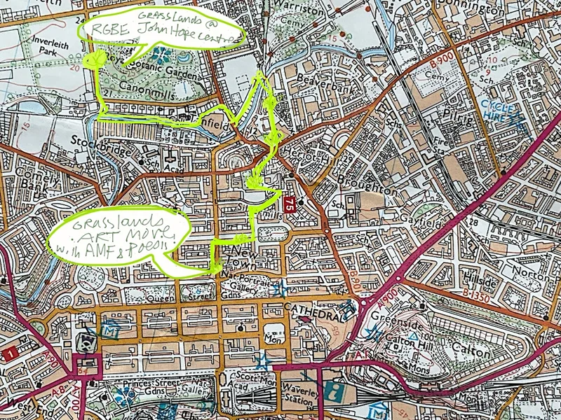 ArtMovesFife ( invited guests Poiesis) present The Urban Grasslands