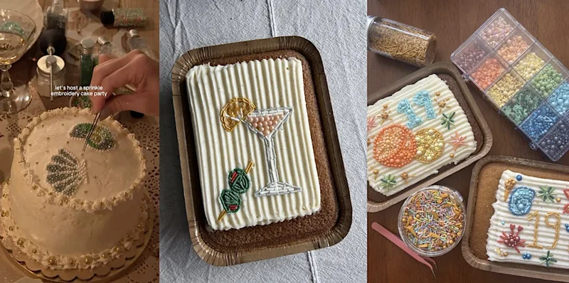 Cake Embroidery