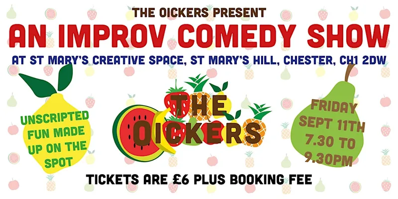 An improv comedy show